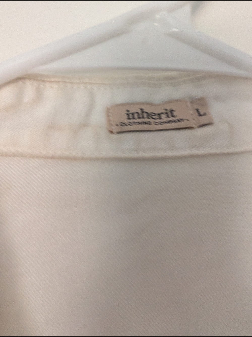 Inherit Women's Cream Jean Jacket
